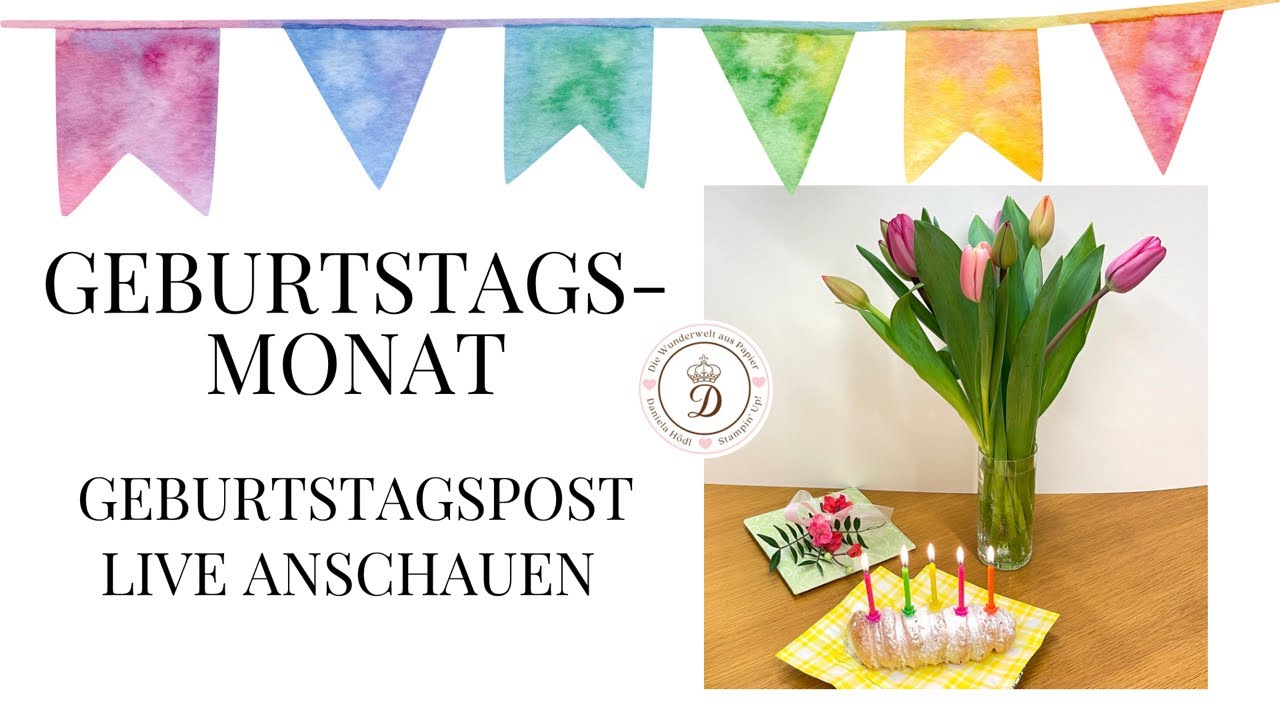So viel Geburtstagspost 😍 wollen wir gemeinsam rein schauen?! Live Karten anschauen #inspiration