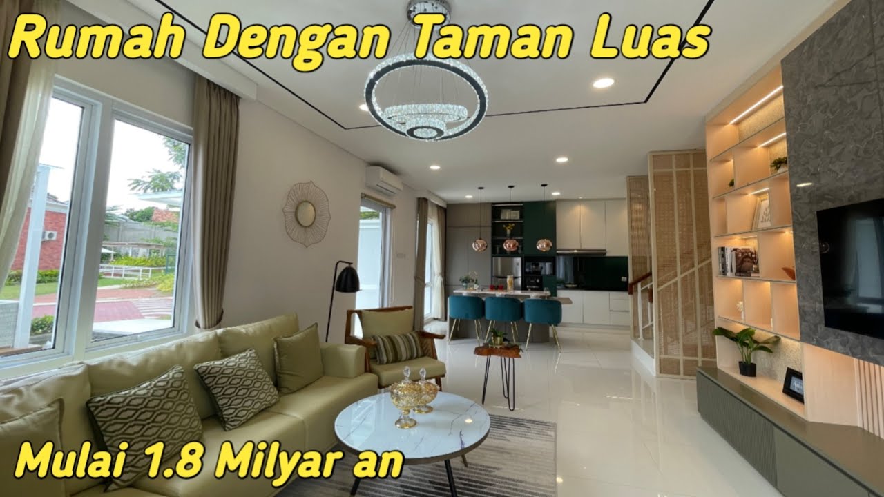 Rumah Dengan Taman Yang Luas, New Carrillo at Boston Village Gading Serpong