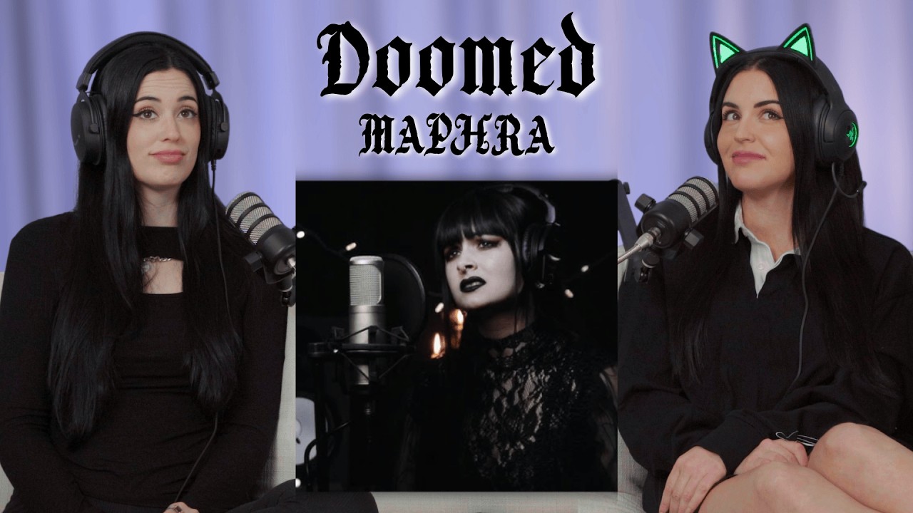 finally checking out DOOMED || MAPHRA COVER reaction