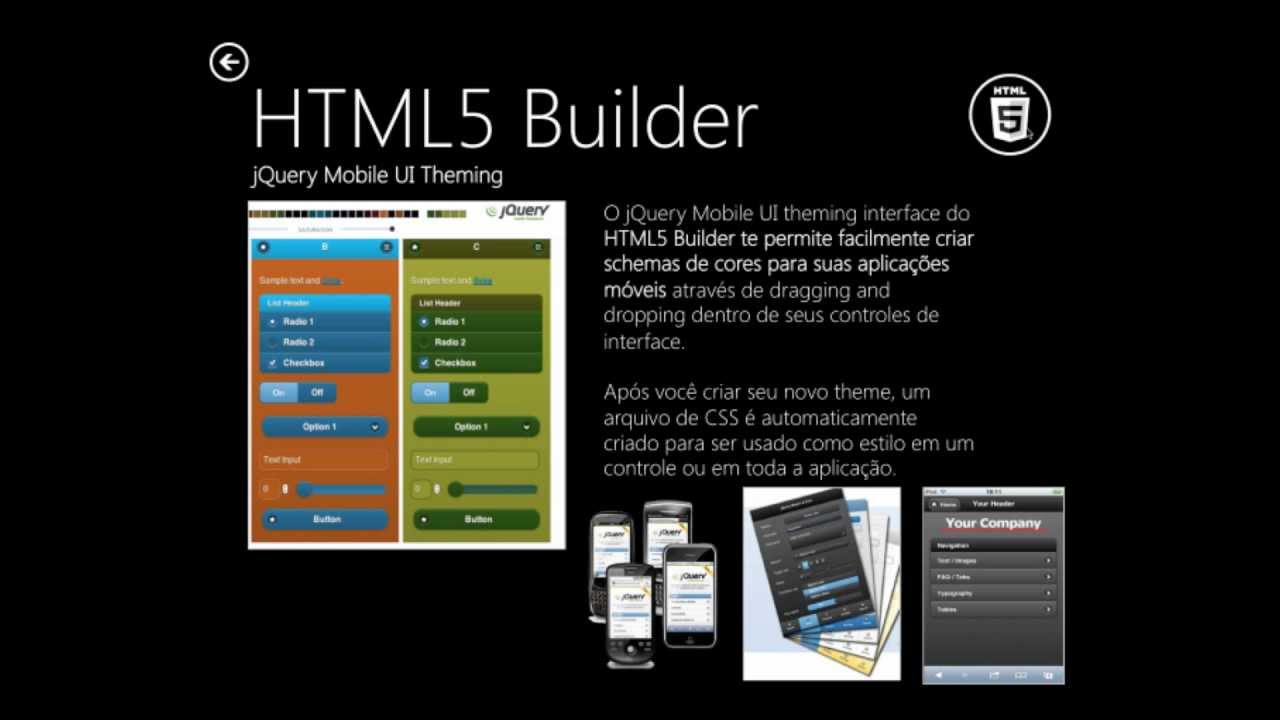 HTML5 Builder