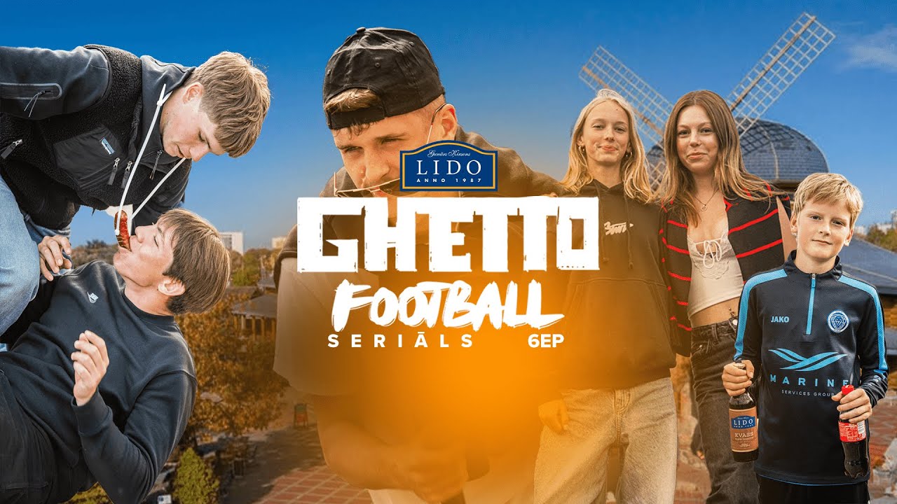 Pārņēmām Lido stāvvietu un sarīkojām futbola maču! | GHETTO FOOTBALL Seriāls 6. Epizode (2025)