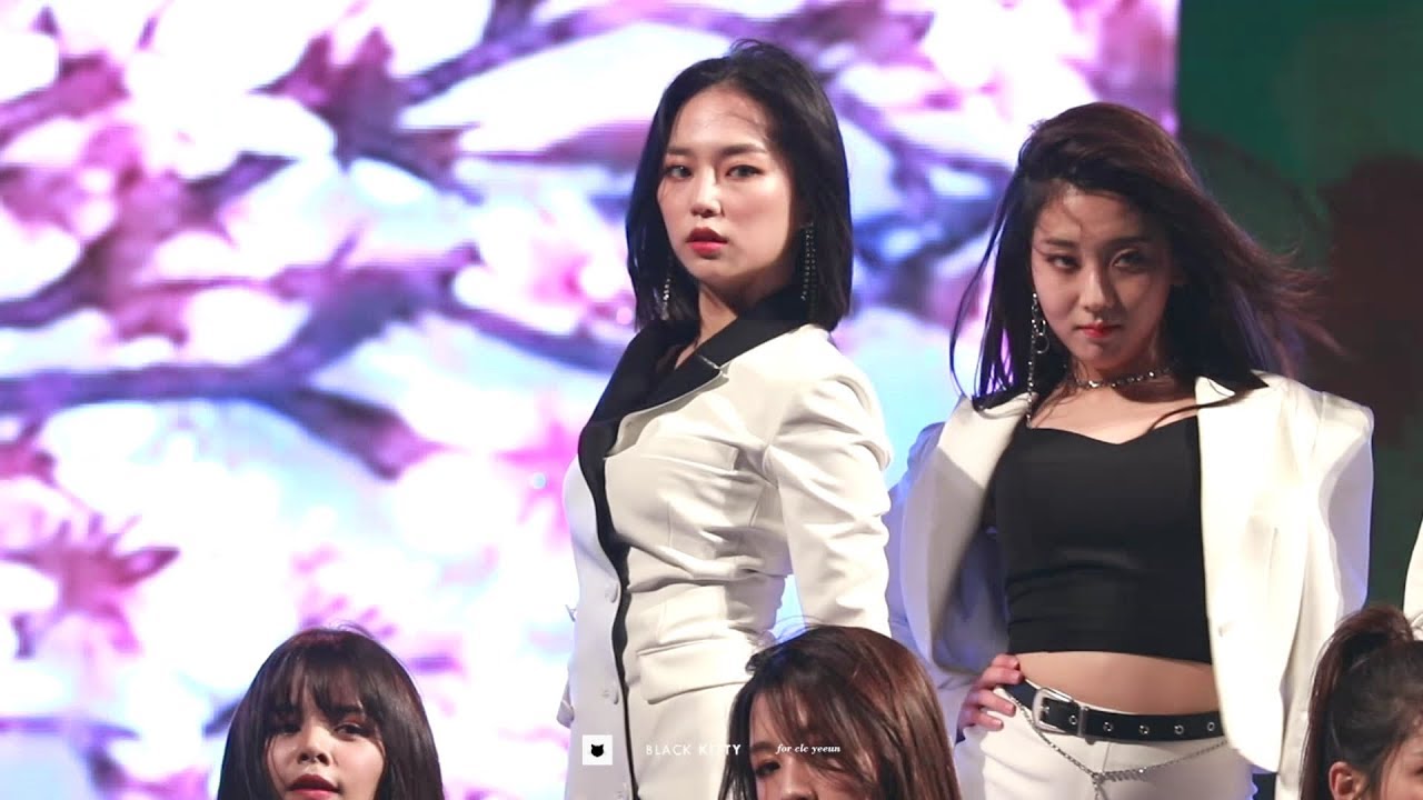 180410 나주 씨엘씨 장예은 블랙드레스 직캠