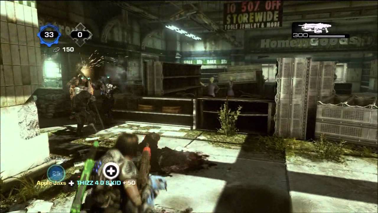 Gears of War 3 - Lancers/Chainsaws only on Checkout - Get him boys!