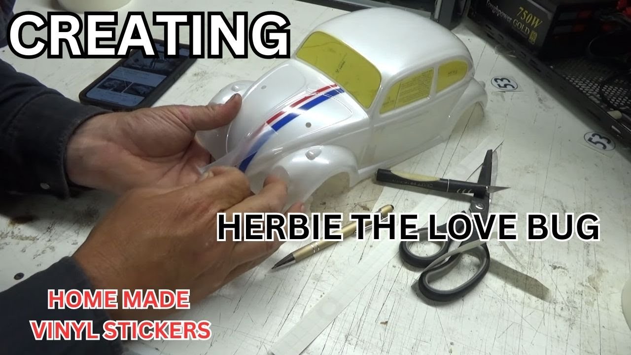 Turning the Tamiya VW beetle body into the 