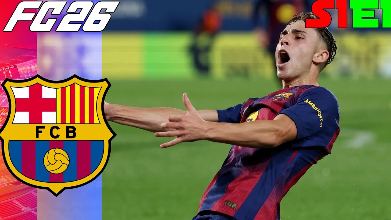 TIME TO WIN IT ALL! FC 26 BARCELONA CAREER MODE S1 E1