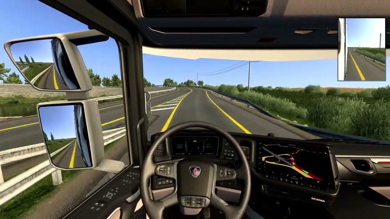 Ets2 Azerbaijan to mid romania scania 770 tandam