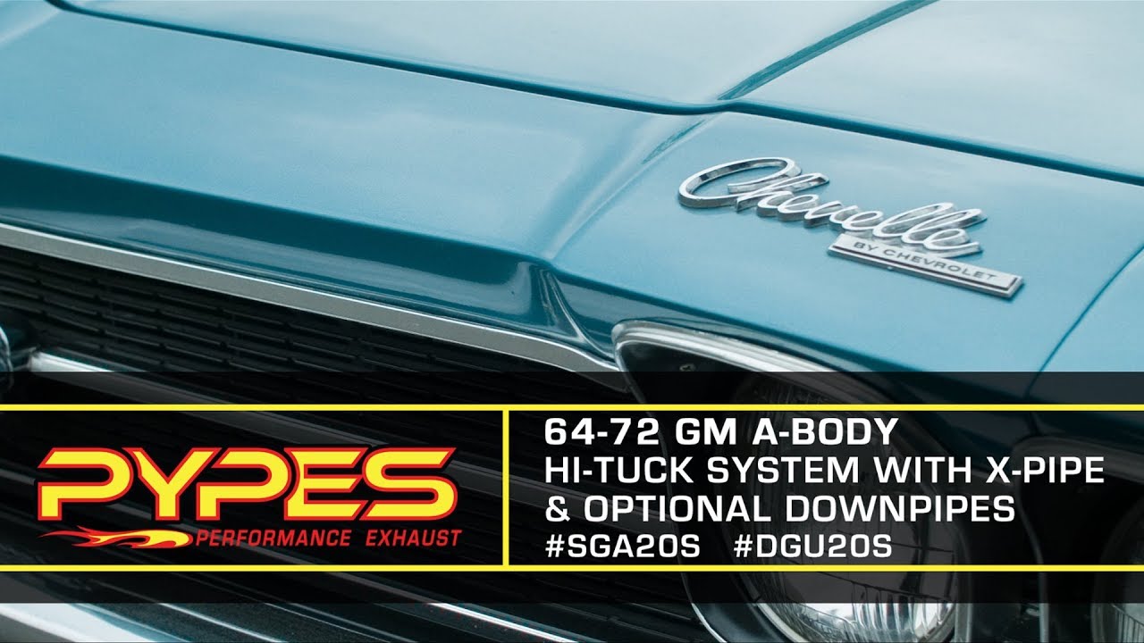 1964-72 GM A-Body Exhaust Sound Clip & Installation Video