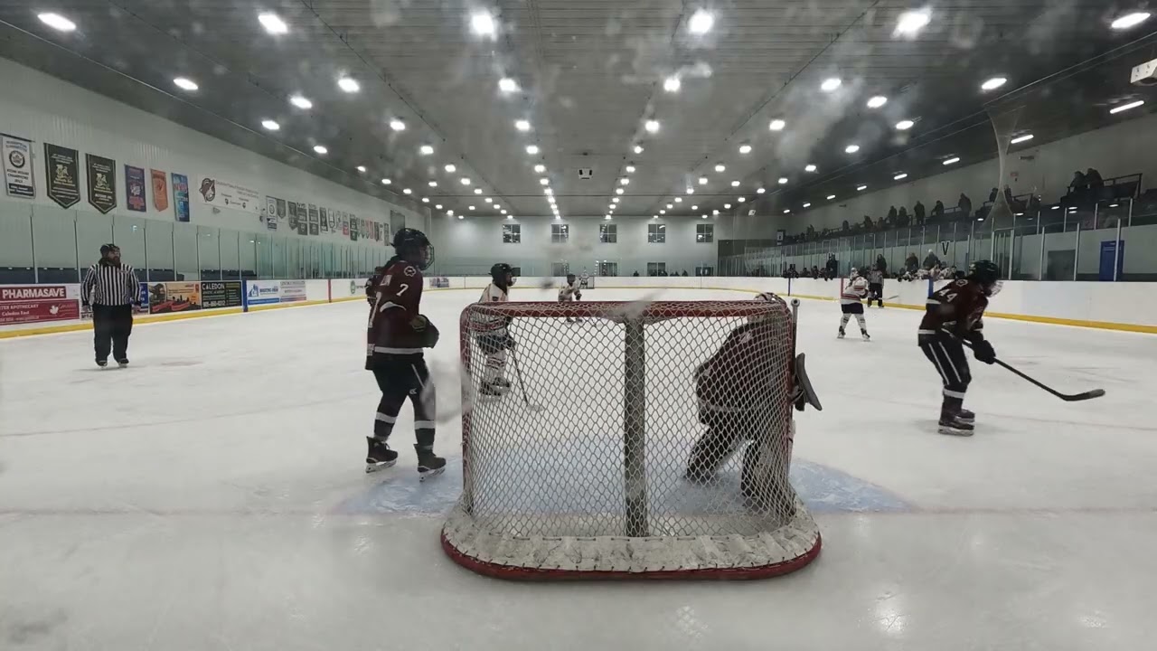 Caledon Coyotes ￼Vs Barrie Sharks U18 BB | Goalie Saves 