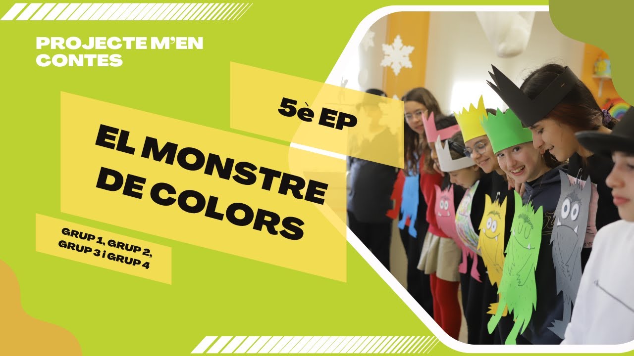 EL MONSTRE DE COLORS (Projecte Me'n Contes) Curs 23-24