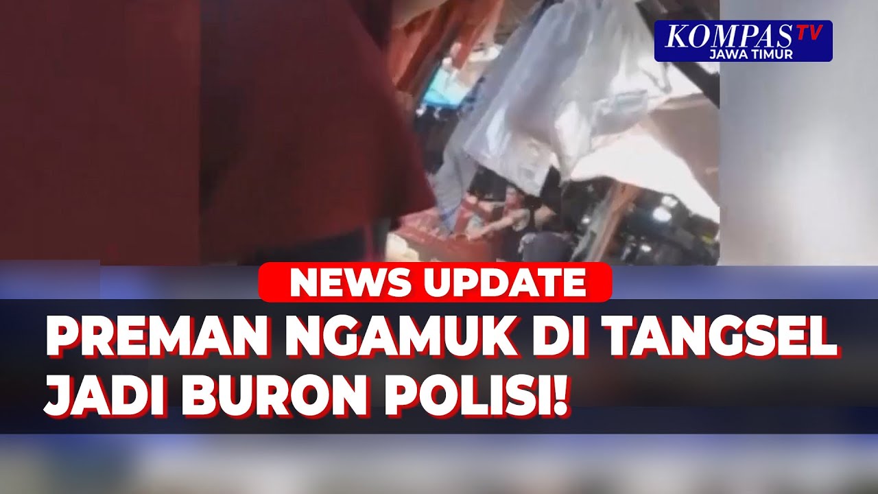 Polisi Buru Preman Ngamuk Ancam Pedagang Ayam di Tangsel!