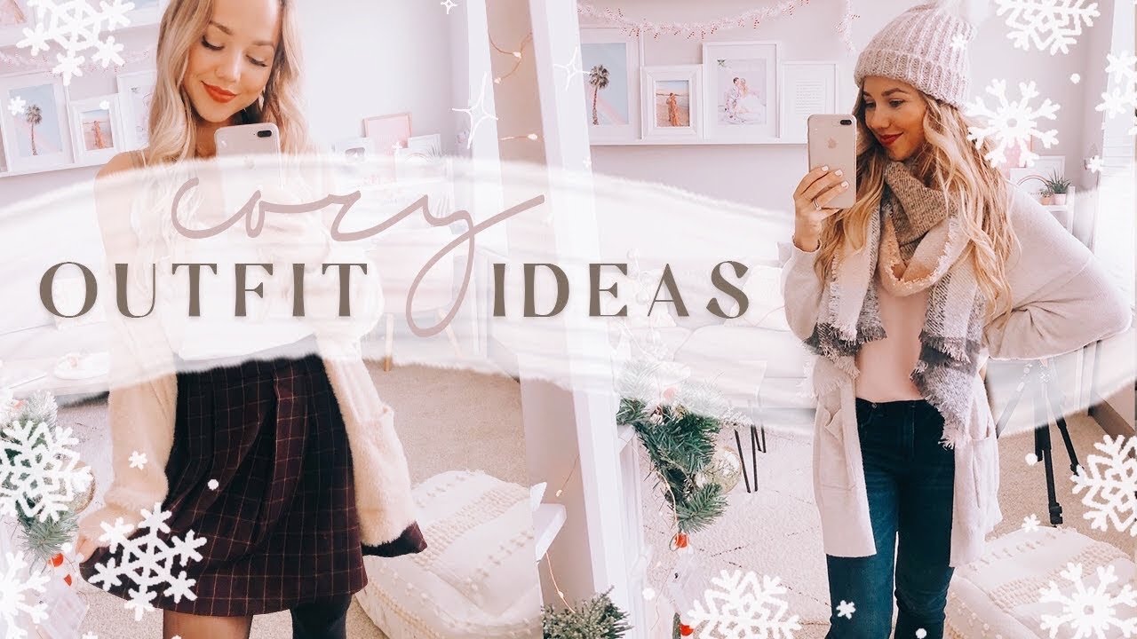COZY OUTFIT IDEAS! ✨