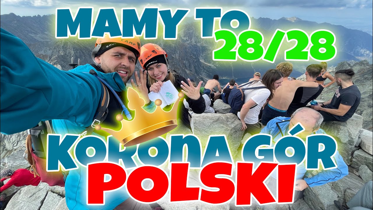 Jak zdobyliśmy Koronę Gór Polski w 1 rok 🏔👑🇵🇱 ?  Zobacz wszystkie 28 szczytów i wejście na RYSY 🤩