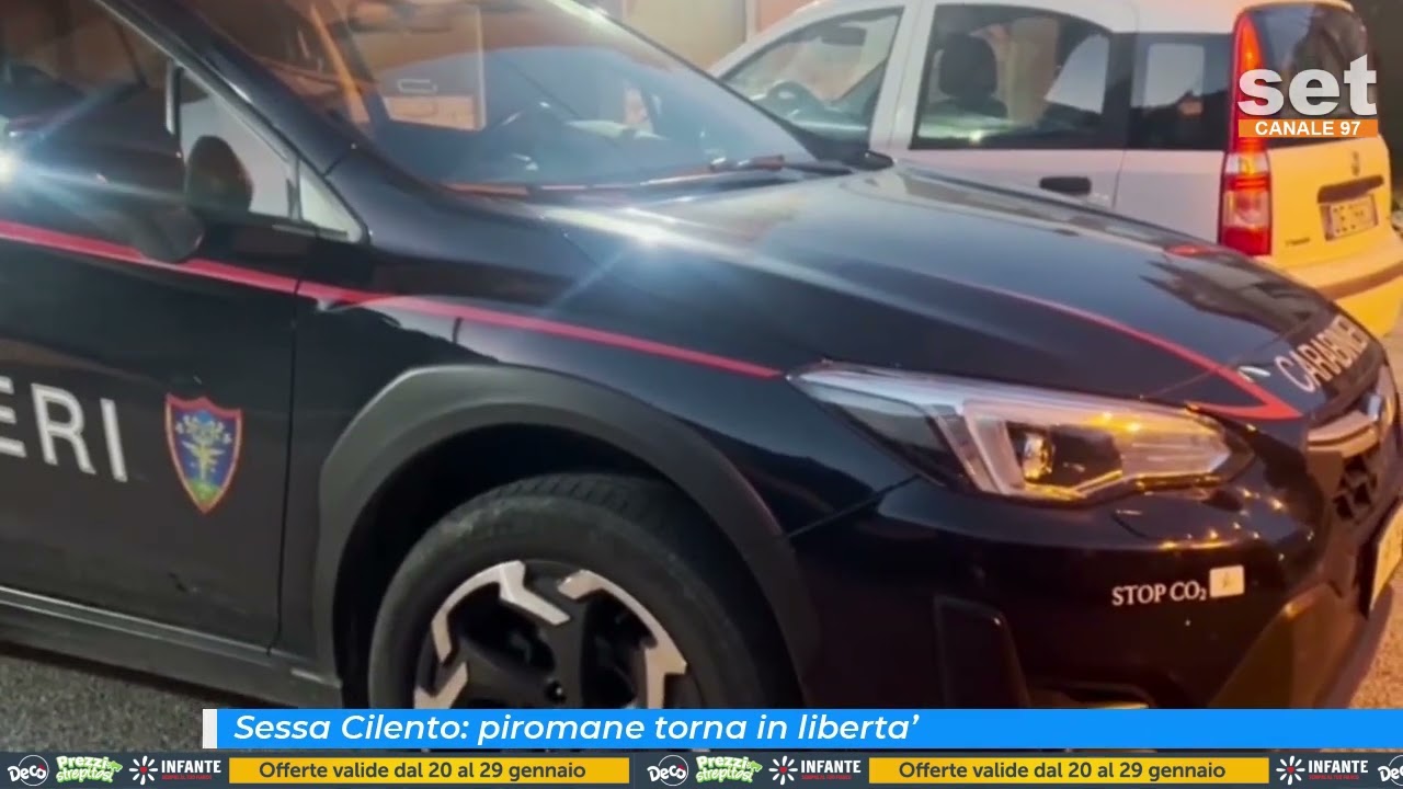 Sessa Cilento, incendio nel Parco del Cilento: 42enne passa dall'arresto all'obbligo di firma.