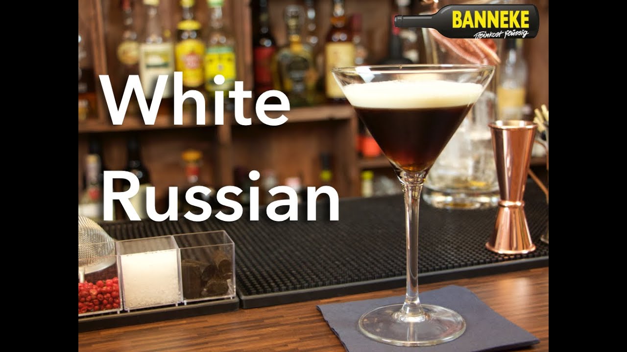 White Russian - Vodka Cocktail selber mixen - Schüttelschule by Banneke