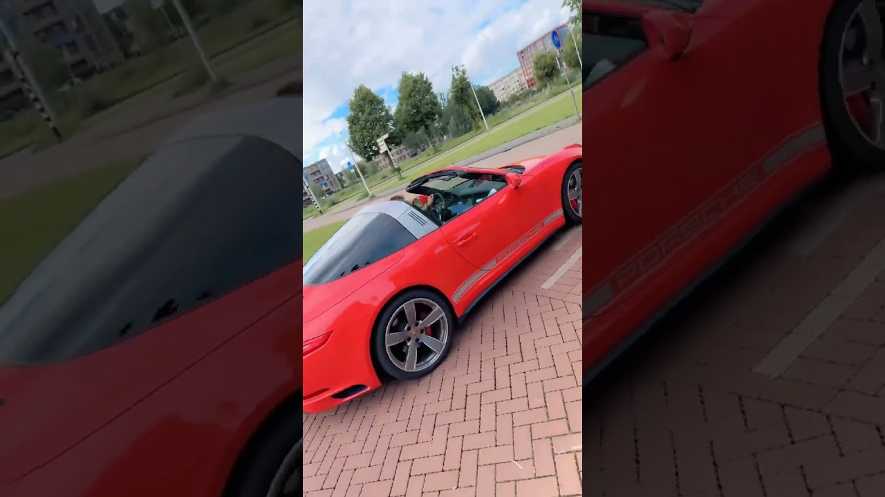 My favourite car Porsche ￼#vlog #shortsviral #shortvideo #funny #netherlandvlog #viral #dutchgirl