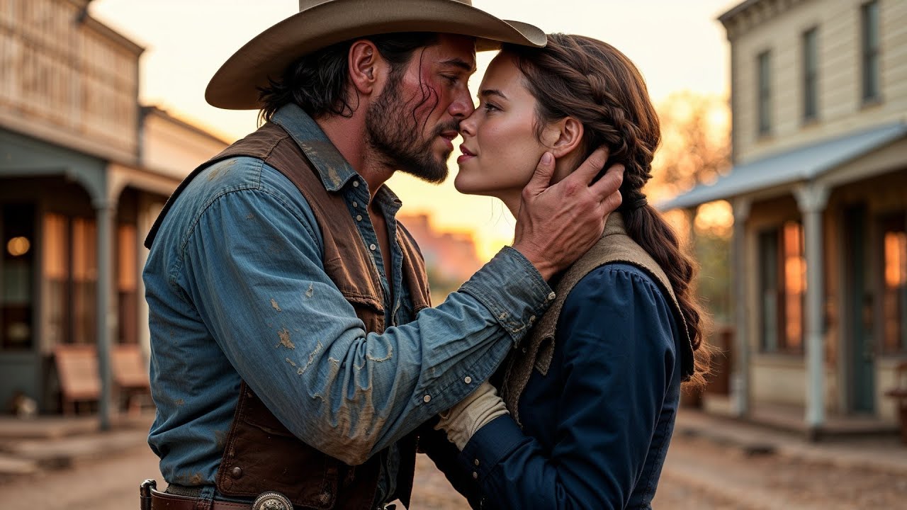 The Cowboy Waited Years To Kiss Her, And When She Gave Him Her First, He Cried Instead Of Laughed