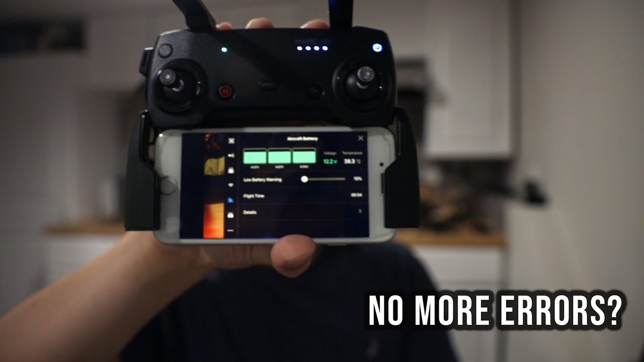 the one with the MAVIC AIR CRITCAL BATTERY ERROR FIX