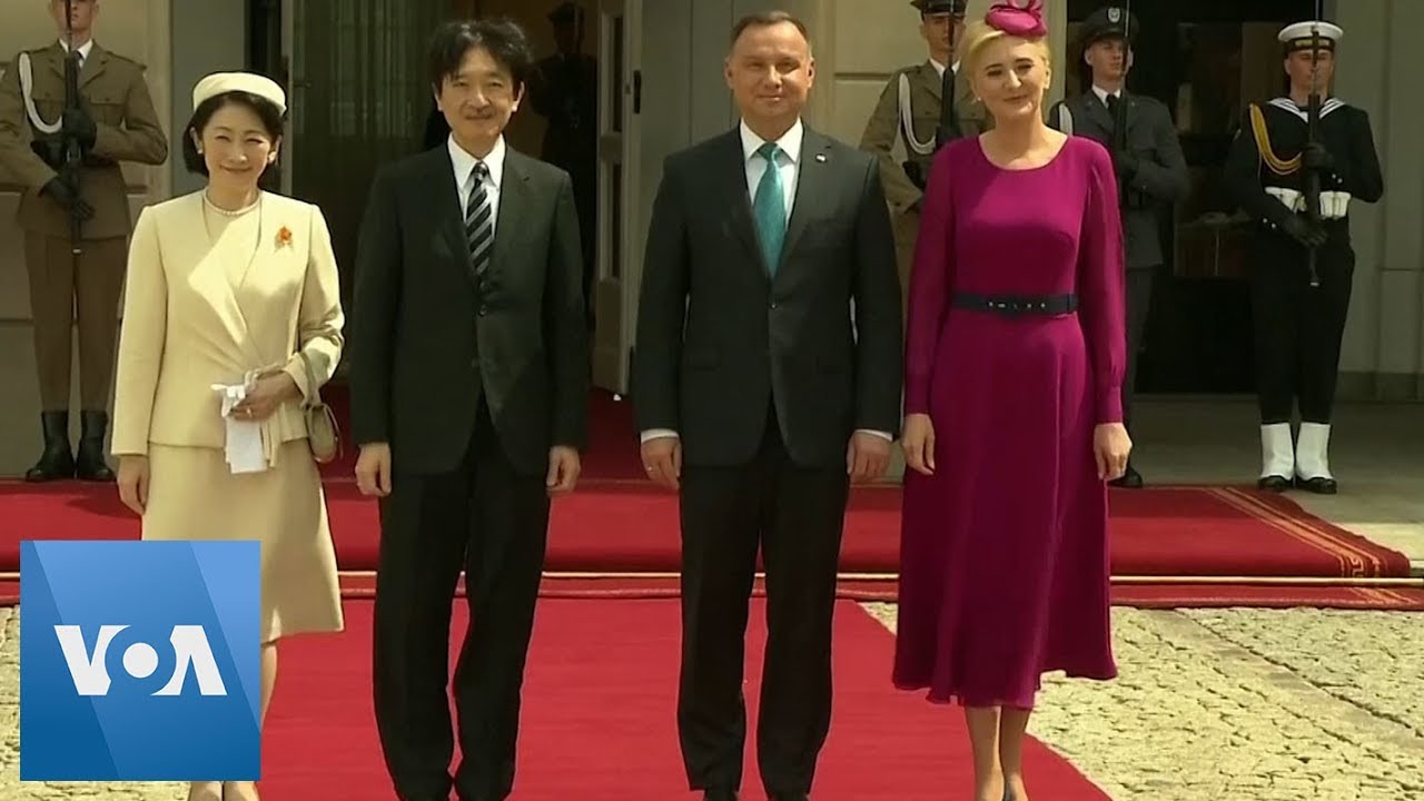 Japan Crown Prince Meets Polish President