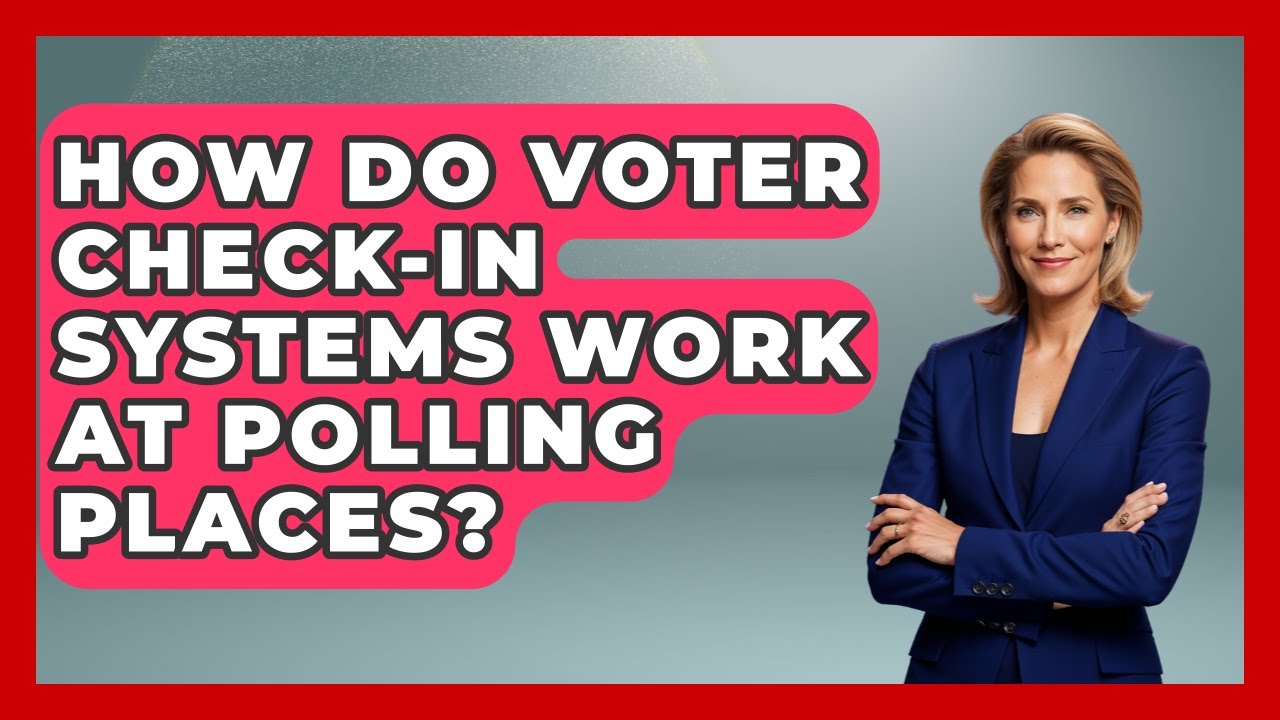 How Do Voter Check-in Systems Work At Polling Places? - First Time Voter Expert