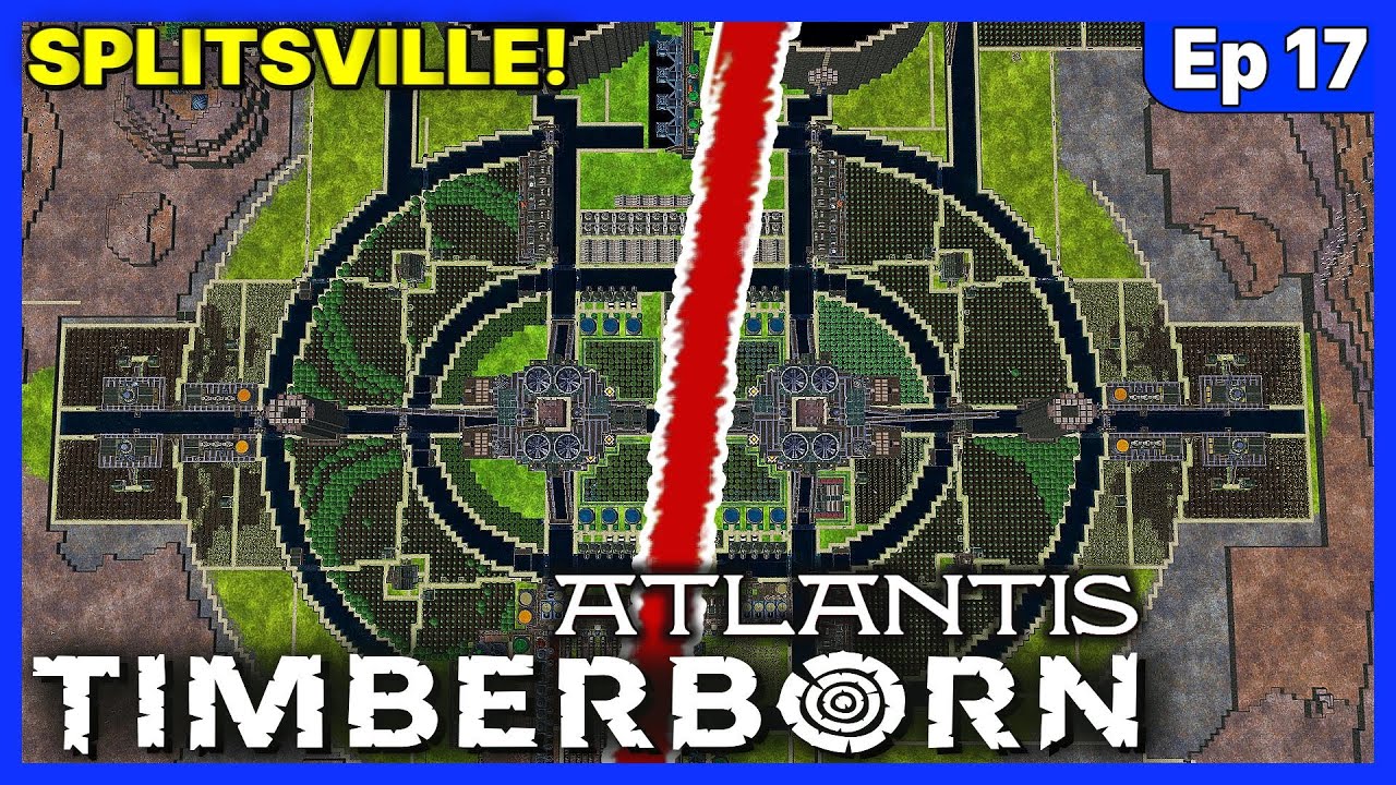 WE'RE SPLITSVILLE! - Timberborn Atlantis UPDATE 6 - Ep 17