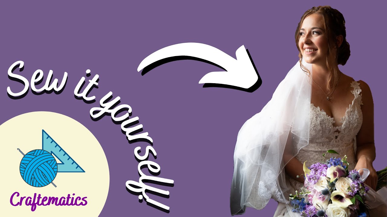 How to Add Lace to  Wedding Veil | Sewing Tutorial