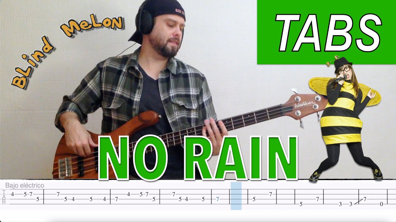 No Rain bass tabs - Blind Melon