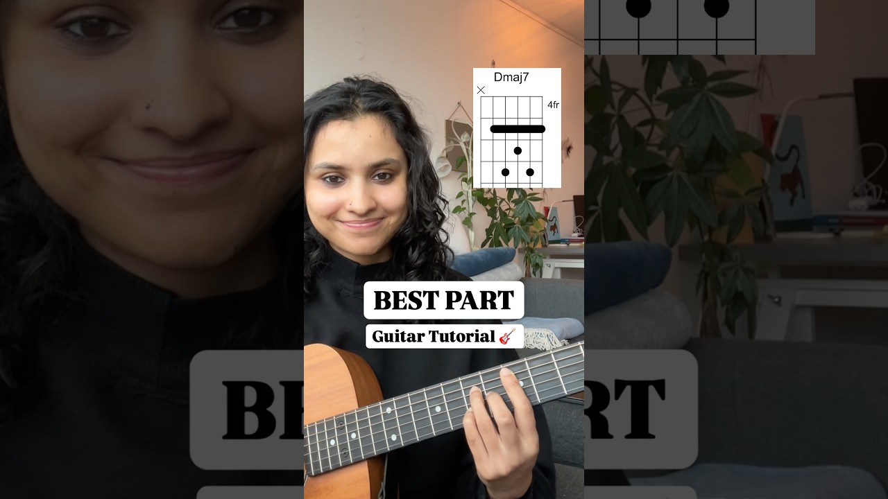 How to play Best Part - Daniel Caesar & H.E.R on Guitar 🎸 