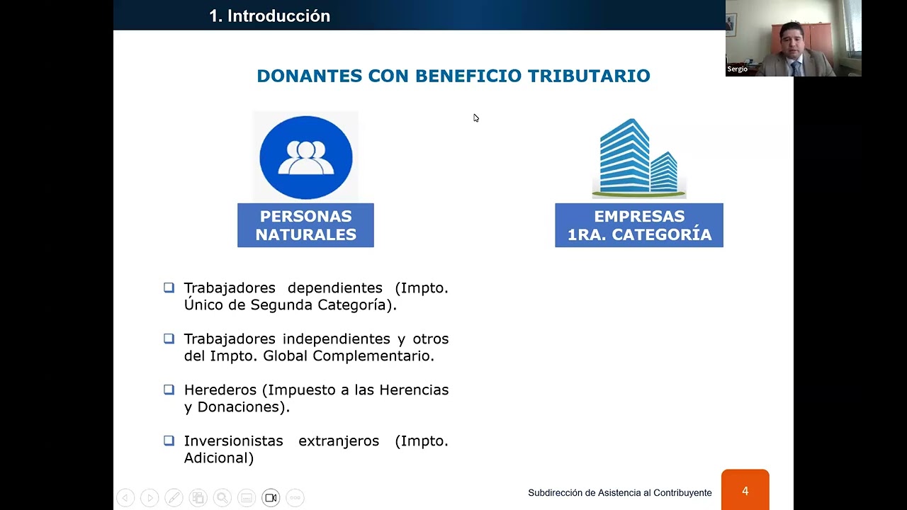 Charla informativa de la Ley de Donaciones Culturales