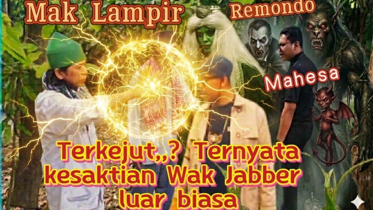 Bang Rey terbaru || WAK JABBER di kepung oleh Tentara MAK LAMPIR 