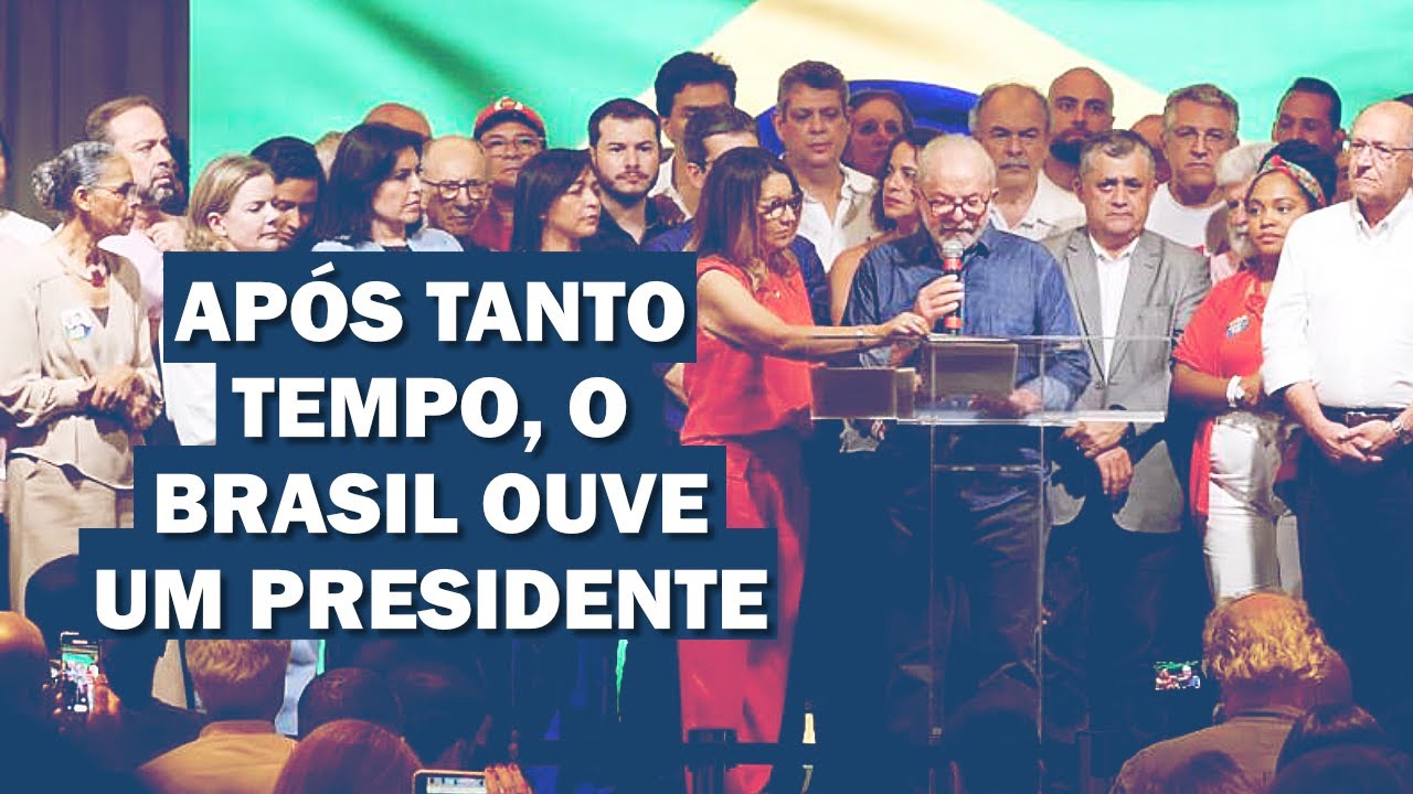 ANOTE: DISCURSO DE LULA É HISTÓRICO, E BOTE HISTÓRICO NISSO | Cortes 247