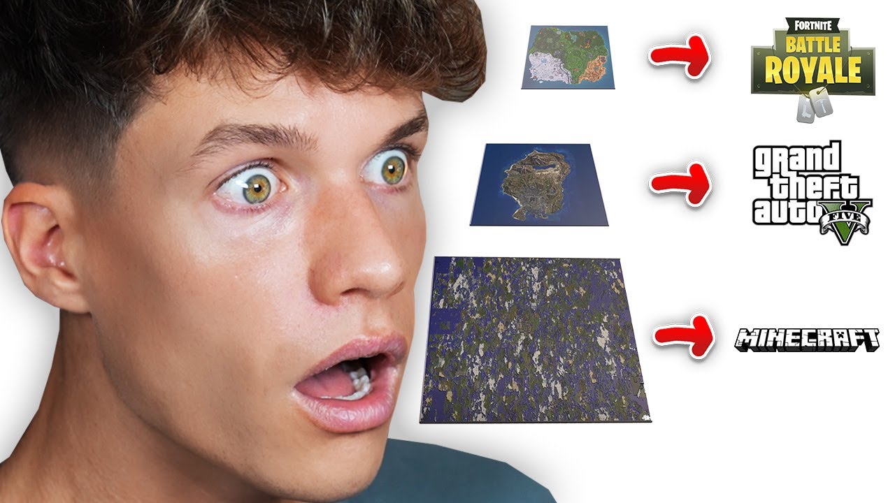 SO GROSS sind Videospiel-Maps WIRKLICH