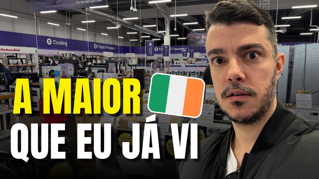 Preços de Eletrônicos em Dublin | Quanto Custa Comprar na Currys (Liffey Valley)