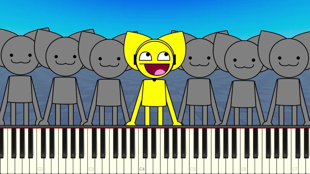 Incredibox Sprunki KATS Into Piano