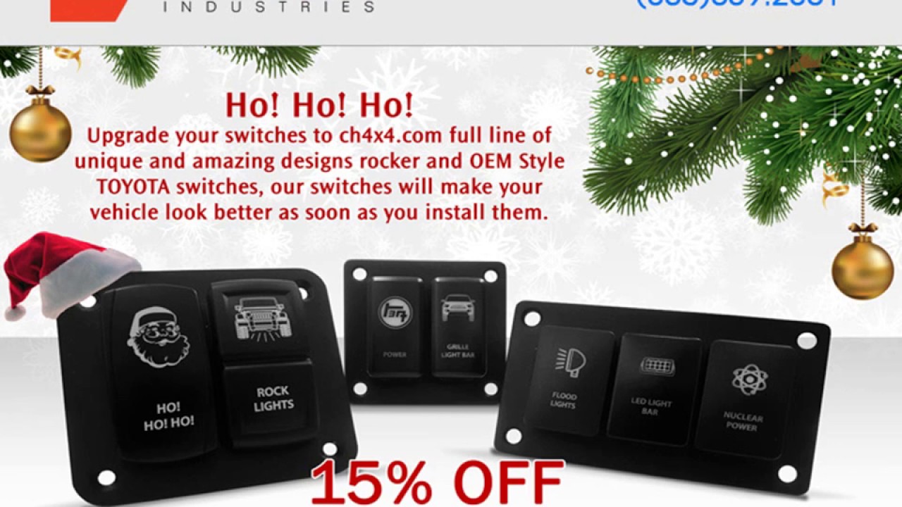 Best off road switches redefined by Ch4x4
