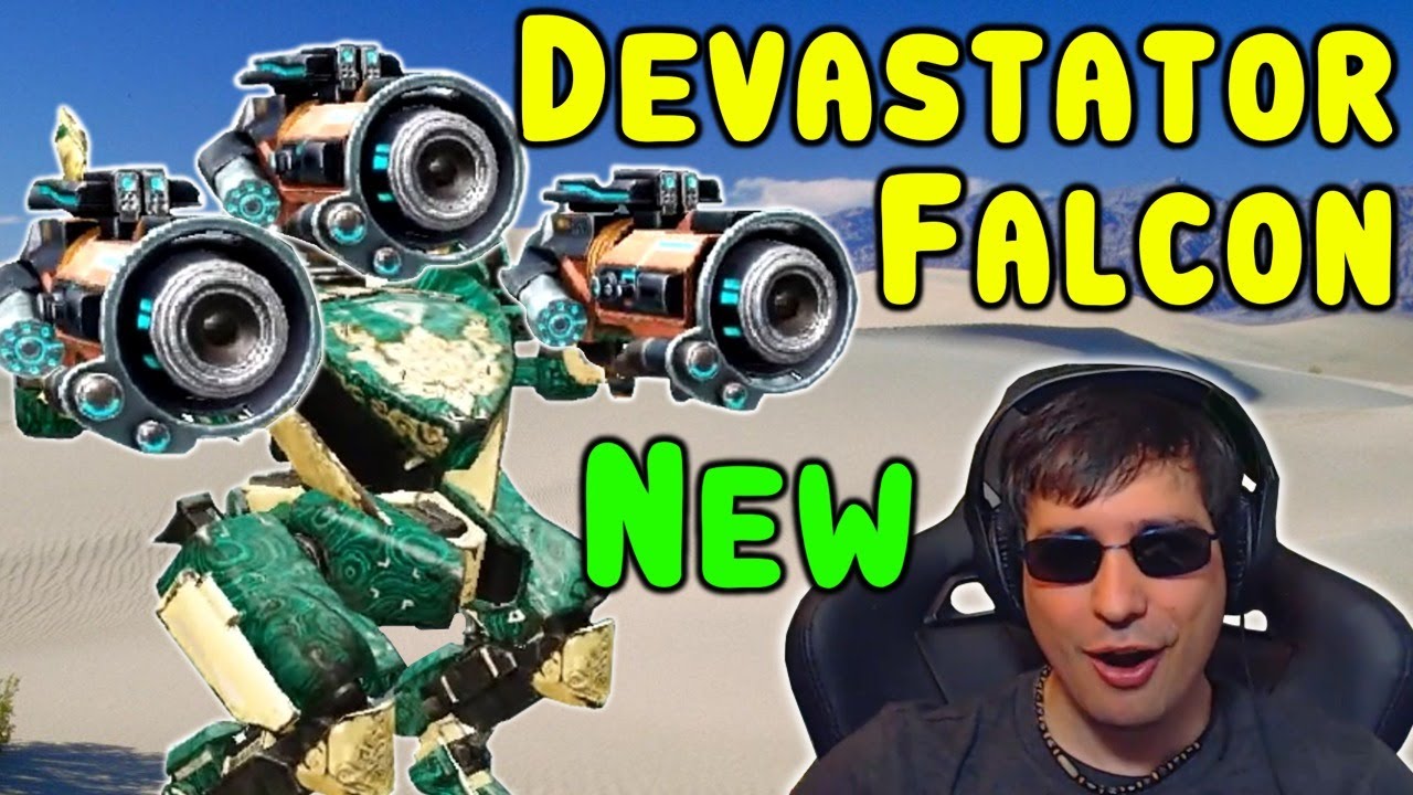 New DEVASTATOR FALCON Mk2 & DRONES RAGE! War Robots Live Gameplay WR