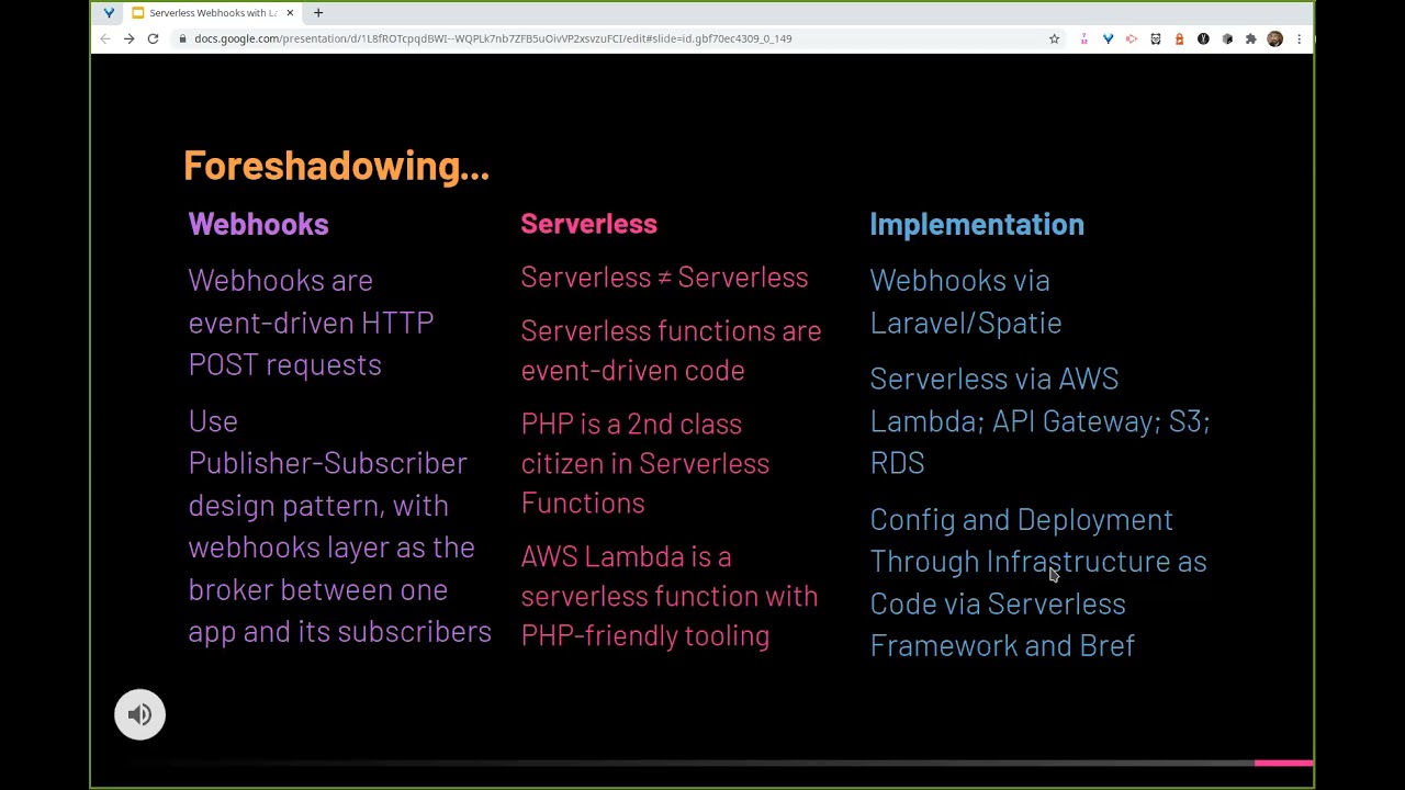 Serverless Webhooks in Laravel and AWS