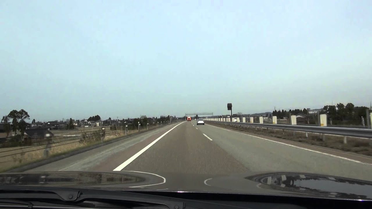〔北陸道〕下り　小矢部IC⇒小杉IC 2013.4.1
