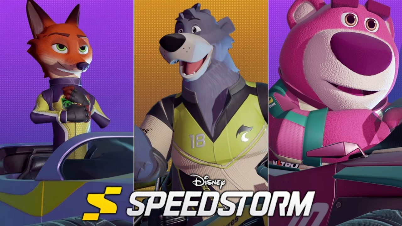 Disney Speedstorm (PC) // Онлайн-гонки - 17 сезон «Зверополиса» (Ник Уайлд, Балу, Лотсо)