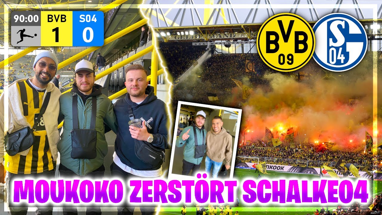 PYRO ESKALATION IM REVIERDERBY🔥 | BVB DERBYSIEGER 🔥 Borussia Dortmund - Schalke 04  1:0 Stadionvlog
