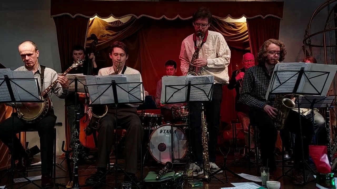 You're Driving Me Crazy by Walter Donaldson, played by Enrico Tomasso and The Fleeting Paradise Orch