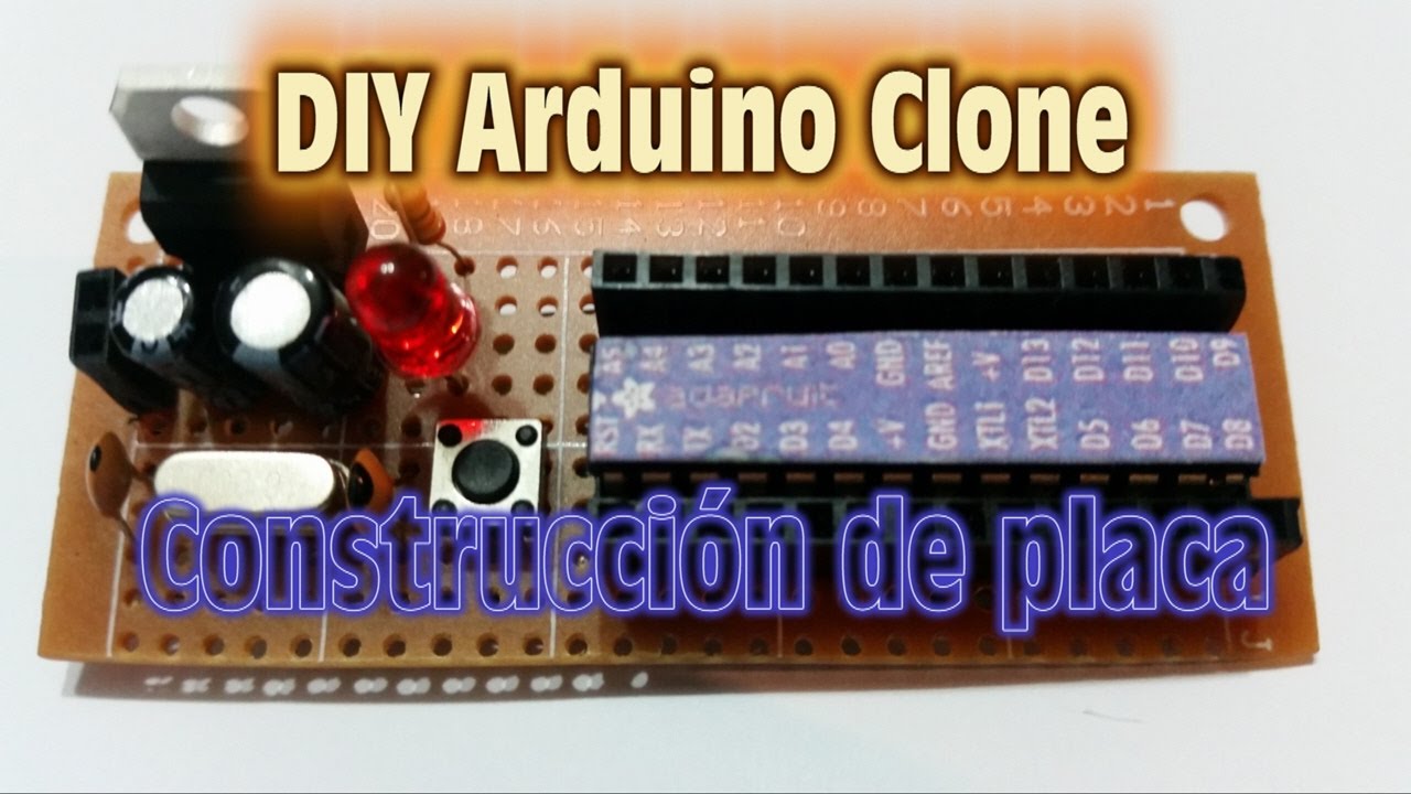 Construye tu propio Arduino UNO - Construccion de Tarjeta