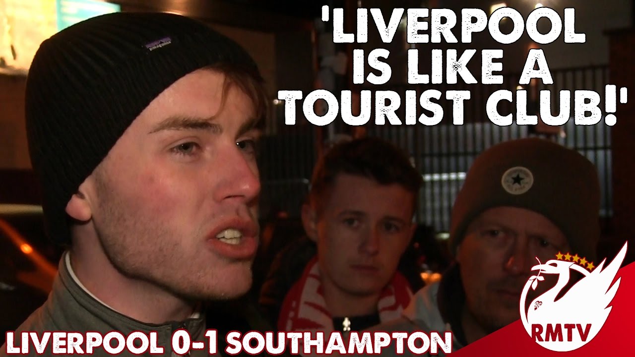 Liverpool v Southampton 0-1 | &lsquo;Liverpool Is Like A Tourist Club!&rsquo; | LFC Fan Cam