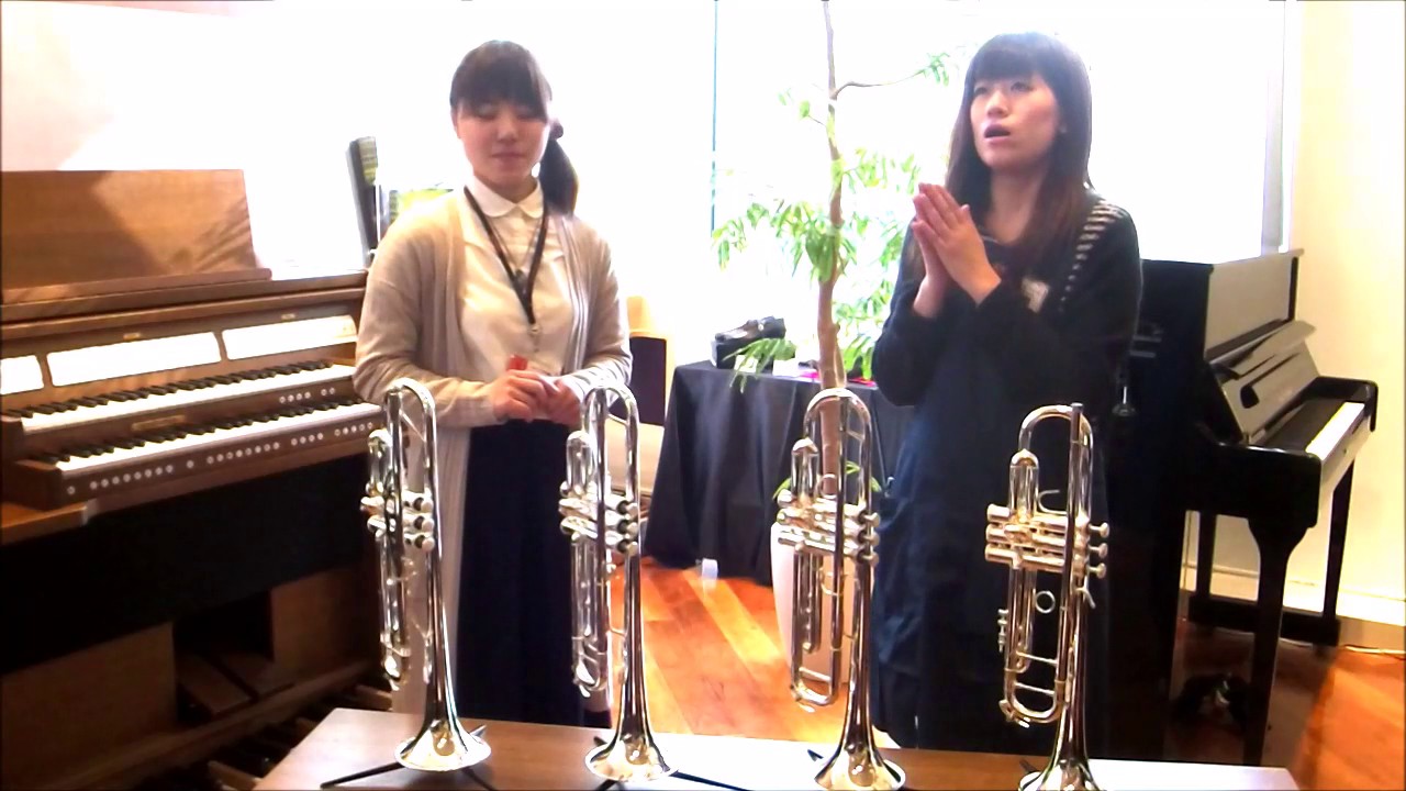 吹奏楽の定番トランペット4種を吹き比べて見ました。