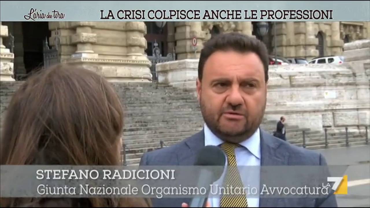 La crisi colpisce anche le professioni