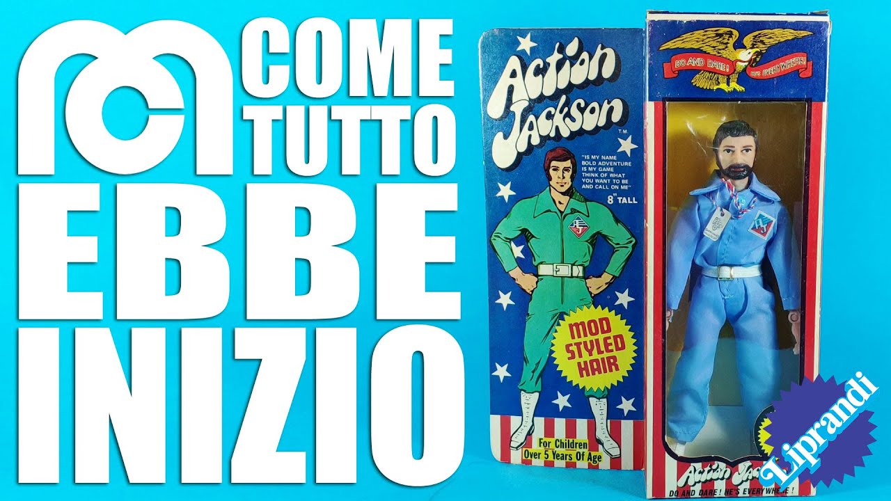 MEGO - ACTION JACKSON FIGURE - BACK THEN 1971