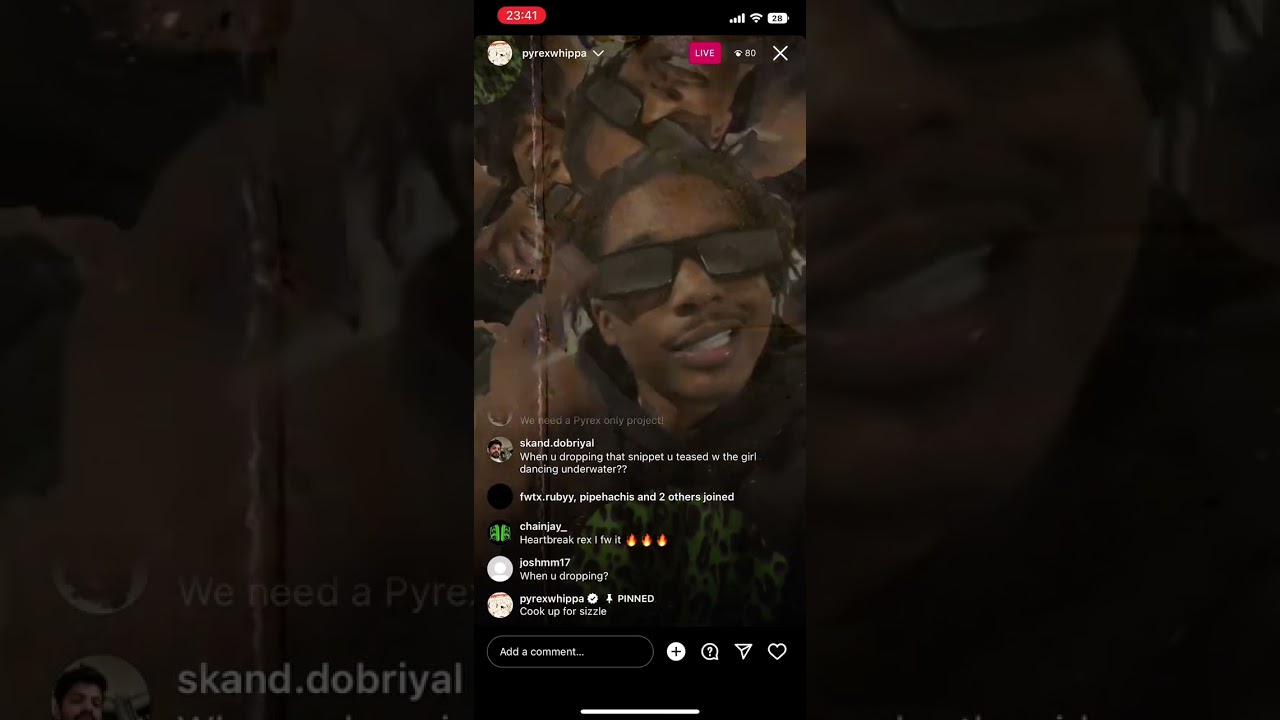 Pyrex Whippa Playing Beats and Songs On Live [December 2022]