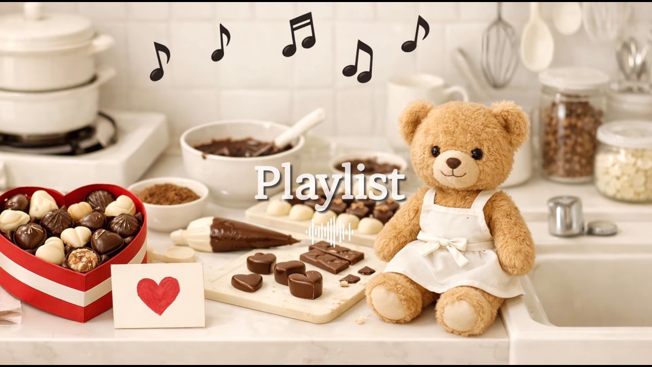 Playlist | 달콤하고 귀여운 발렌타인 음악 ✦ 하루를 살짝 설레게 하는 순간 · 하루순간 음악집