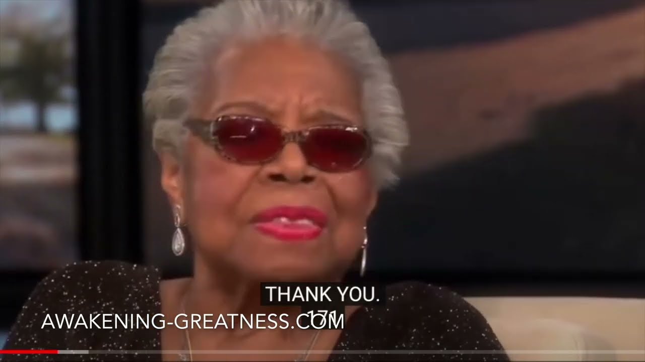 Dr. Maya Angelou - Say 