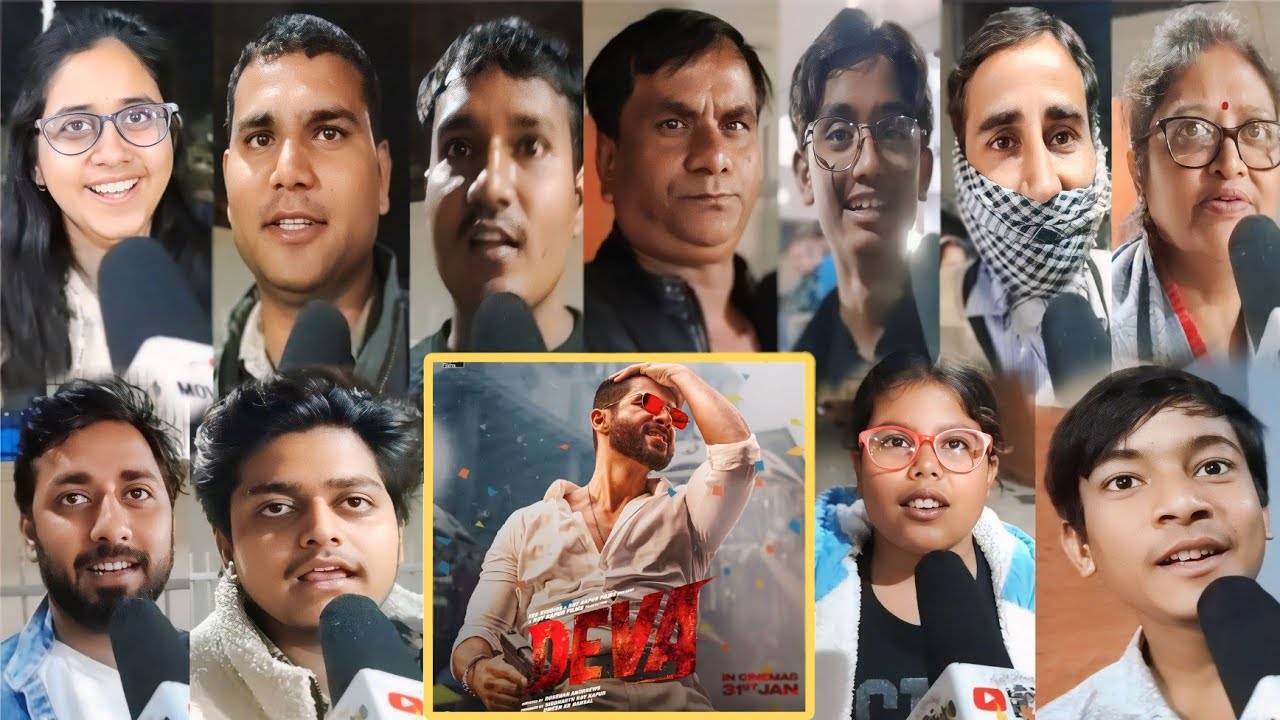 Deva movie Public Review Reactions at Pratibha cinema lucknow | Shahid kapoor | Pooja hegde | Deva