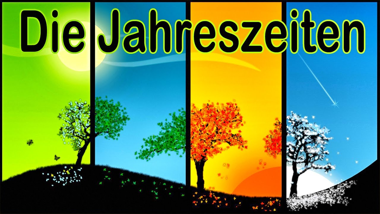 ★ Die Jahreszeiten ★ lernen -- Schule -- Vorschule -- Kindergarten